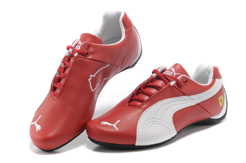 chaussure puma femme rouge